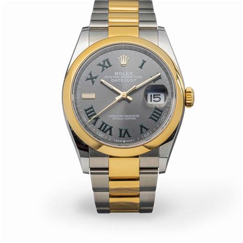 rolex datejust accio oro con numeri